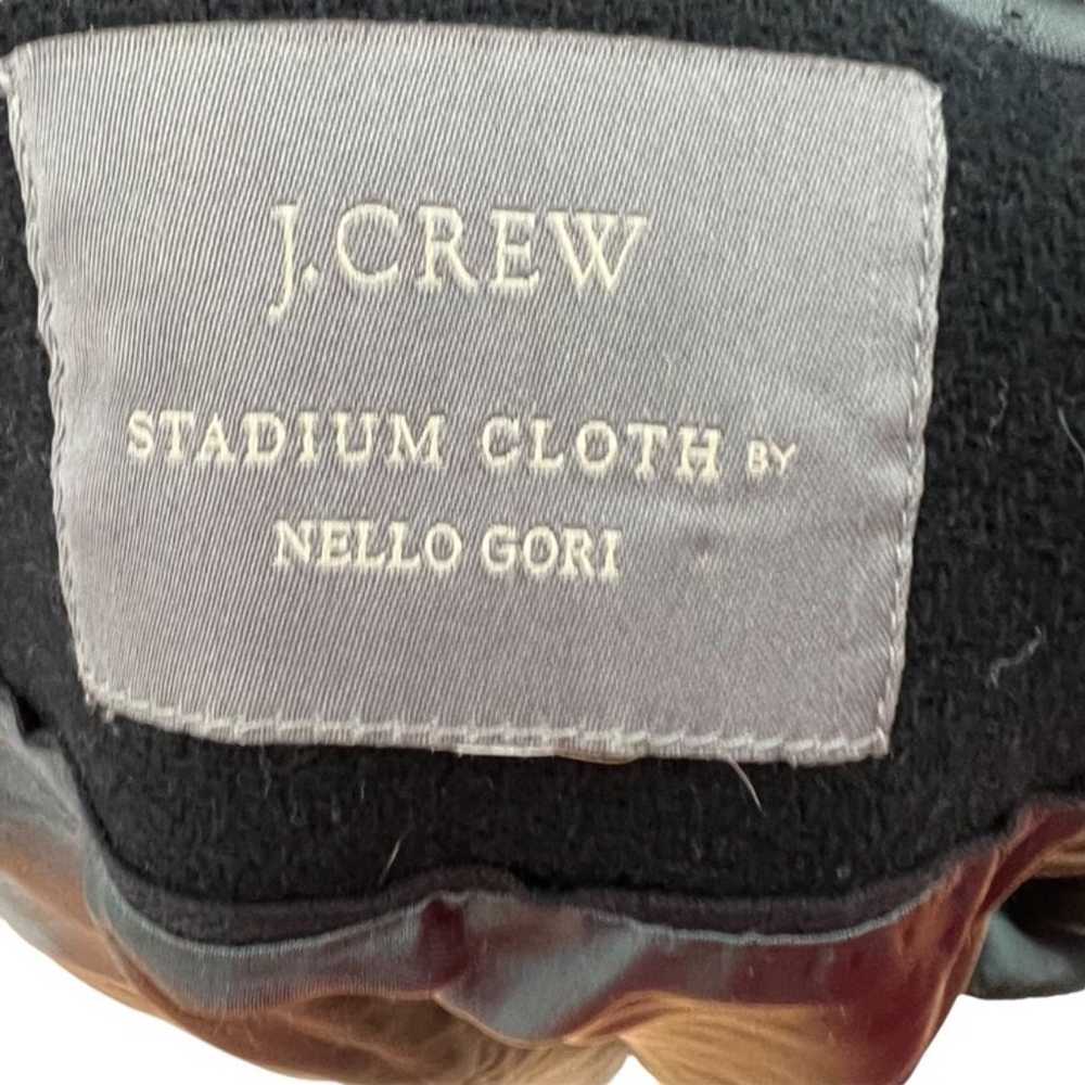 J. CREW Stadium Cloth Nello Gori Wool Duffle Hood… - image 5