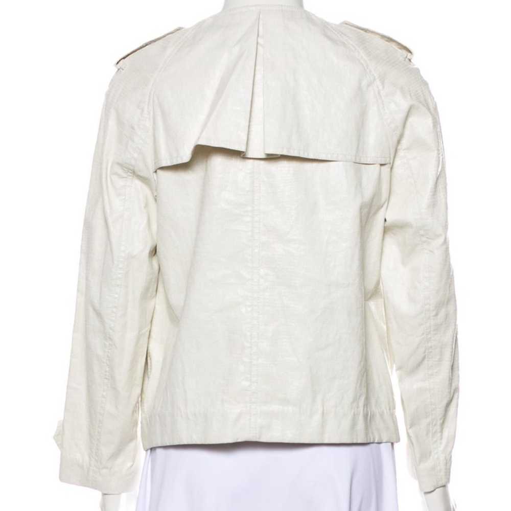 3.1 Phillip Lim Coated Linen Trench Jacket - image 10
