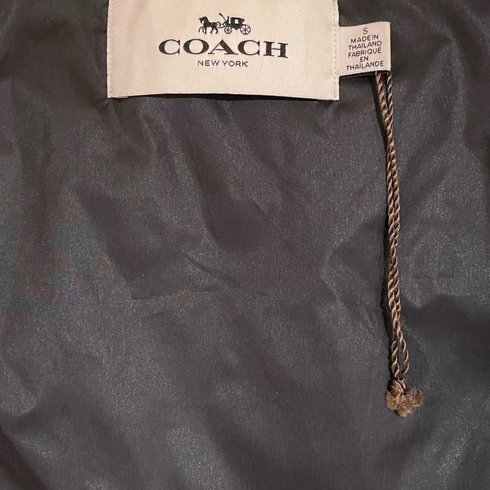 Coach Down Puffer Jacket sz S Icon Short Puffer J… - image 5