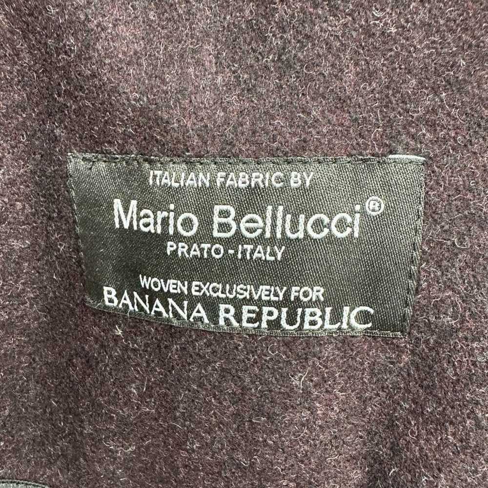 Banana Republic/Mario Belluci Eggplant Wool Blend… - image 4