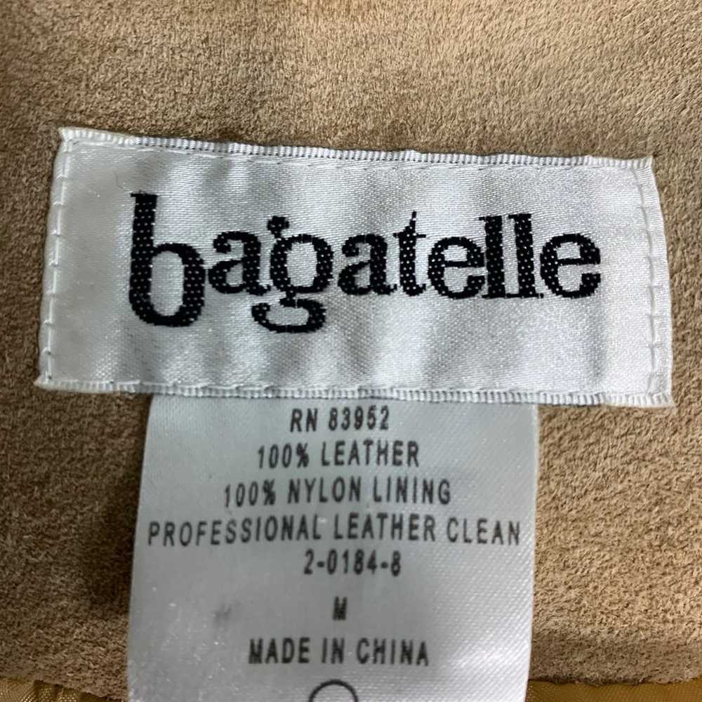 Bagatelle belted wrap coat luxurious suede leathe… - image 7