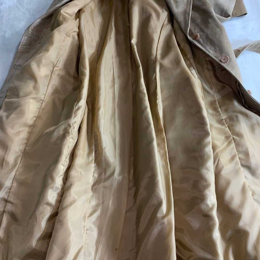 Bagatelle belted wrap coat luxurious suede leathe… - image 8