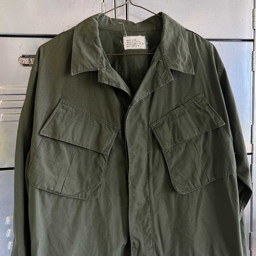 Vietnam War Deadstock Huge Tropical Jacket Large-… - image 2