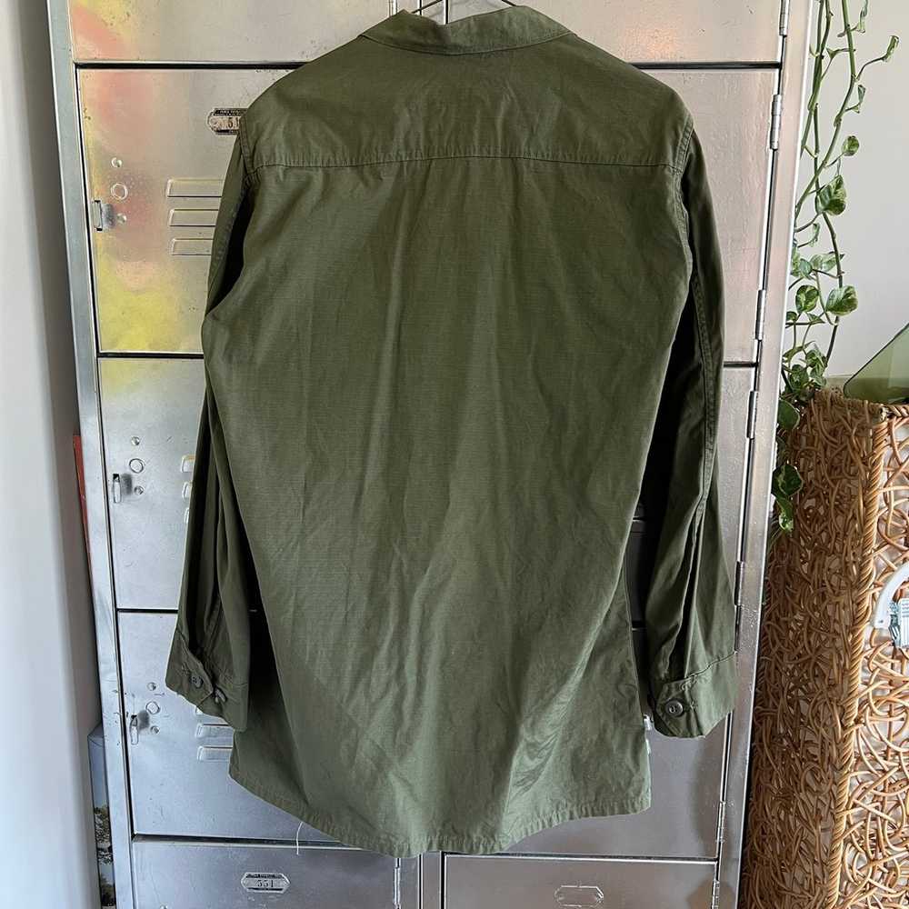 Vietnam War Deadstock Huge Tropical Jacket Large-… - image 5