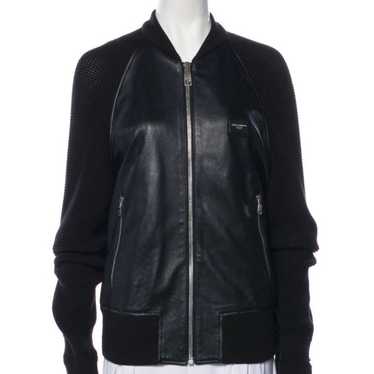 Dolce and Gabbana Lamb Leather Jacket 48