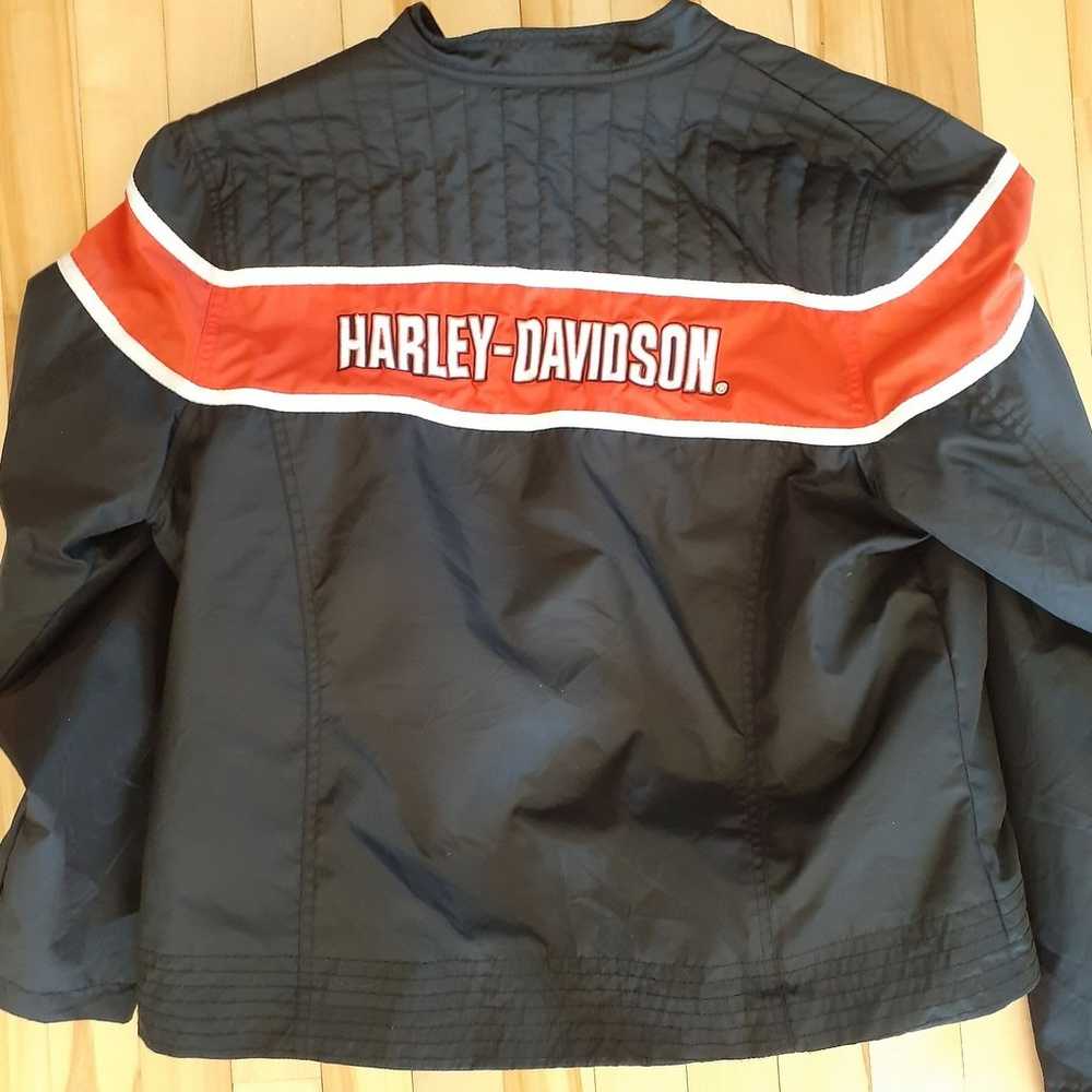 Harley Davidson Women's XL Jacket Excellent Used … - image 2
