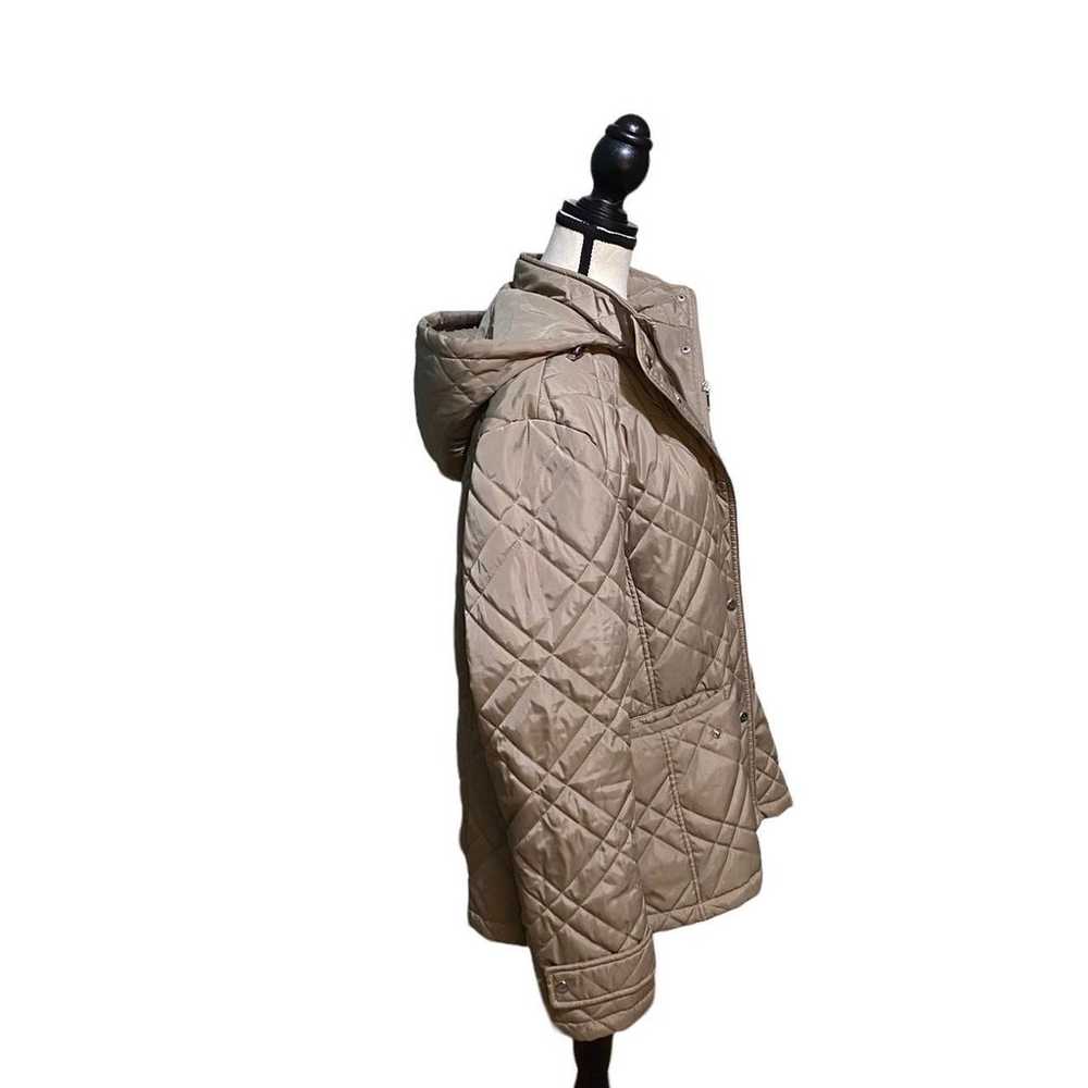 Lauren Ralph Lauren Beige Quilted Jacket - image 2