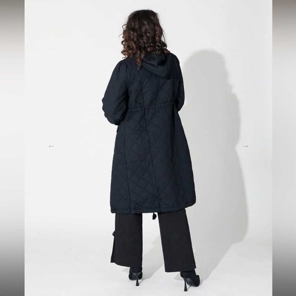 Cleobella davina quilted jacket black size small - image 3