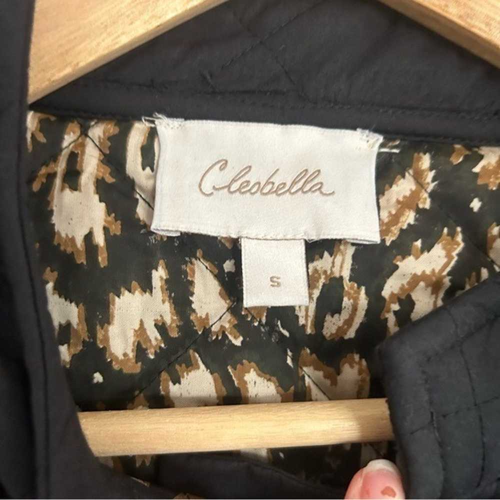 Cleobella davina quilted jacket black size small - image 7