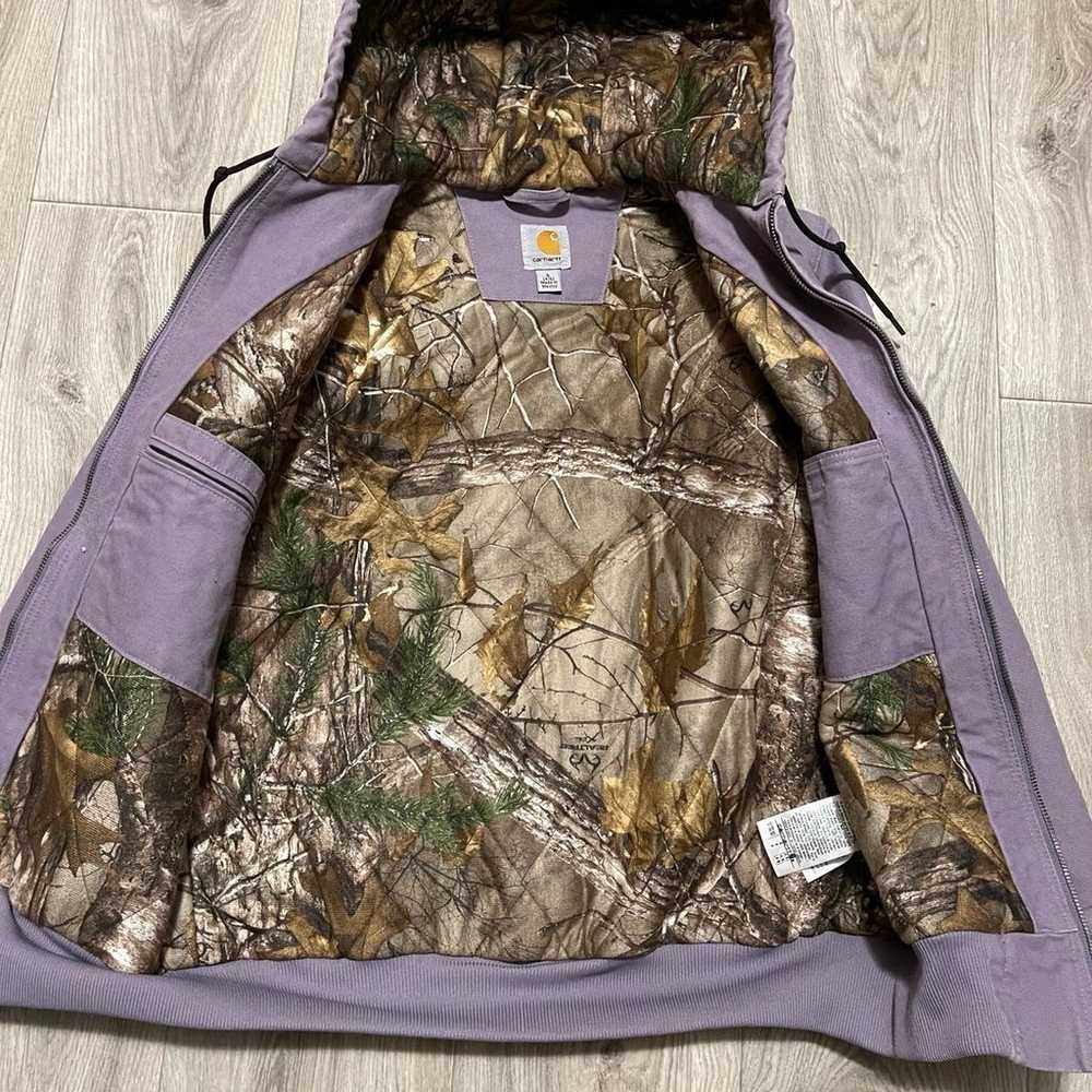 Carhartt Jacket Light Purple Woman’s Small - image 3