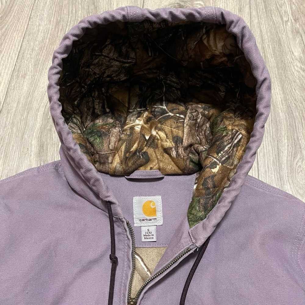 Carhartt Jacket Light Purple Woman’s Small - image 4