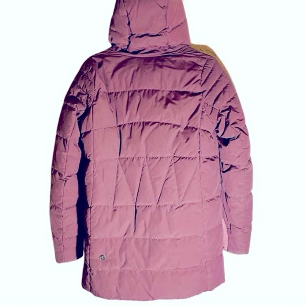 Lululemon Puffy Down Blanket Jacket Plum SZ. 6 - image 6