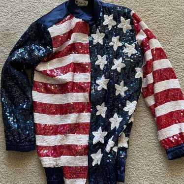 American flag jacket - image 1