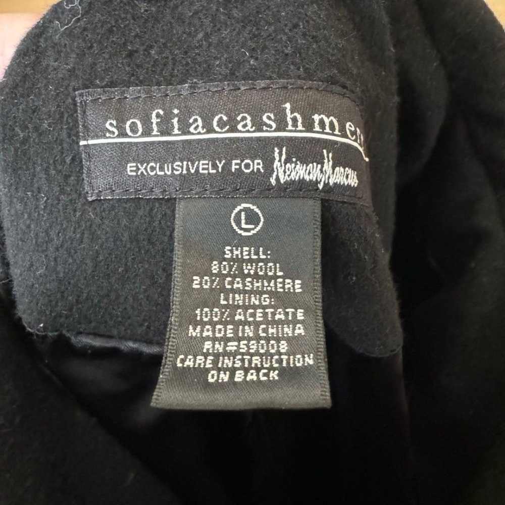 Sofia Cashmere For Neiman Marcus Coat Size Large - image 6