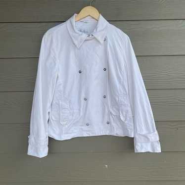 MaxMara Lycra lightweight white jacket - image 1