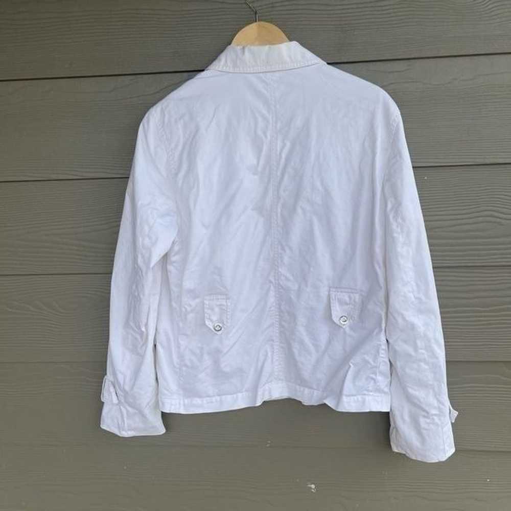 MaxMara Lycra lightweight white jacket - image 7