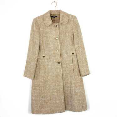 Alex Marie Beige Tan Gold Vintage Inspired Tweed … - image 1