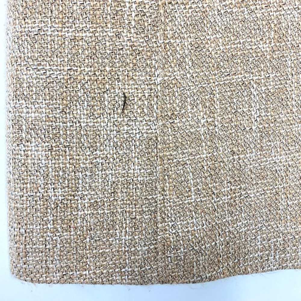 Alex Marie Beige Tan Gold Vintage Inspired Tweed … - image 7