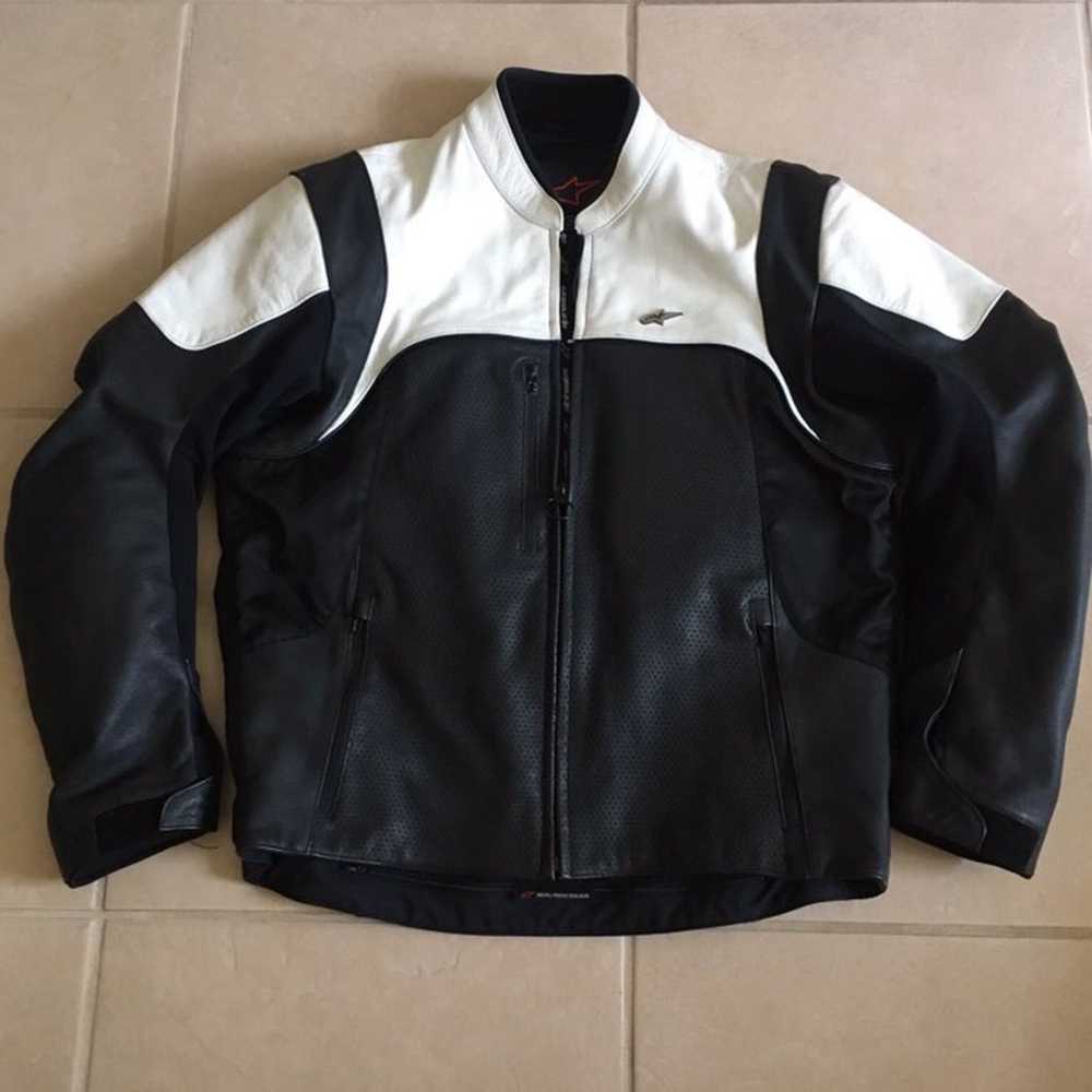 Alpinestars armored leather jacket - image 1