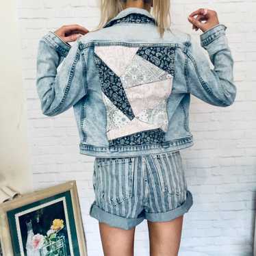 Free People X Driftwood Patch Jacket