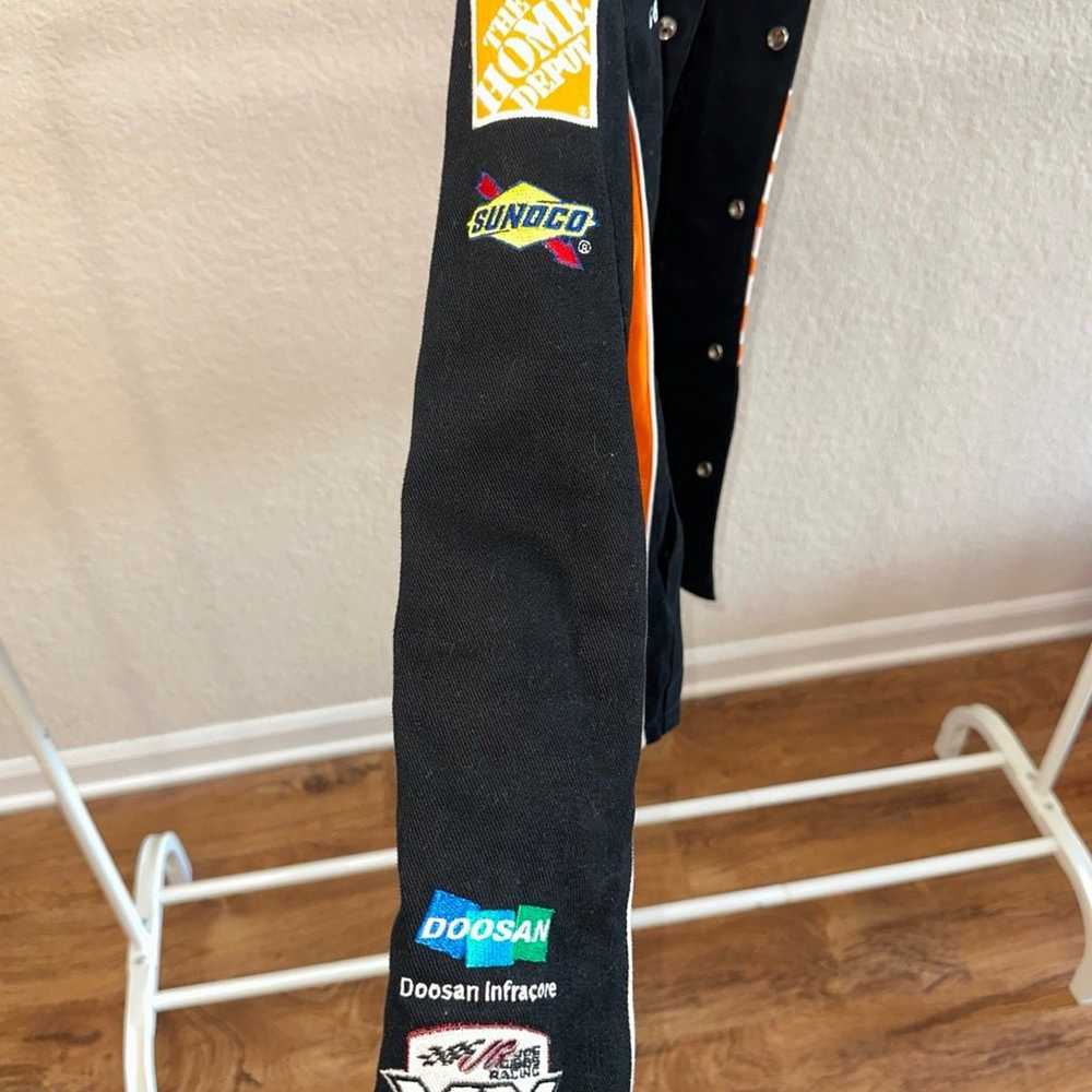 Joey Logano NASCAR Home Depot Race Jacket size Wo… - image 4