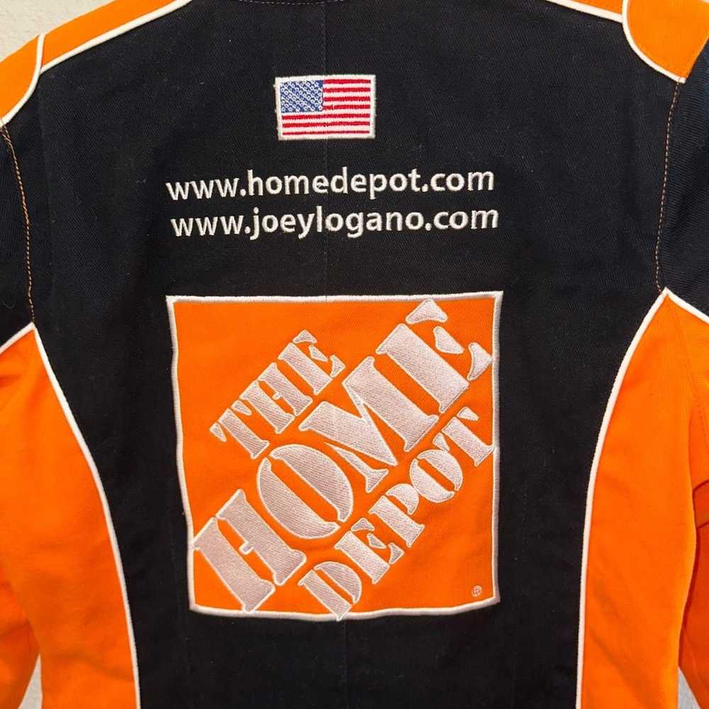 Joey Logano NASCAR Home Depot Race Jacket size Wo… - image 7