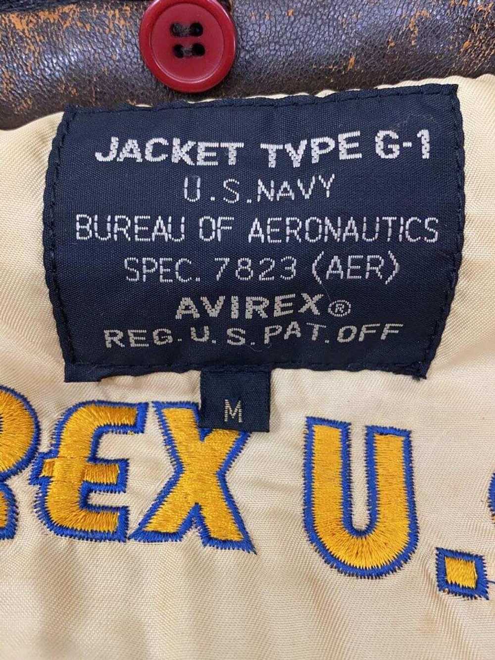 Used AVIREX G-1/With Emblem/Flight Jacket/M/Sheep… - image 4