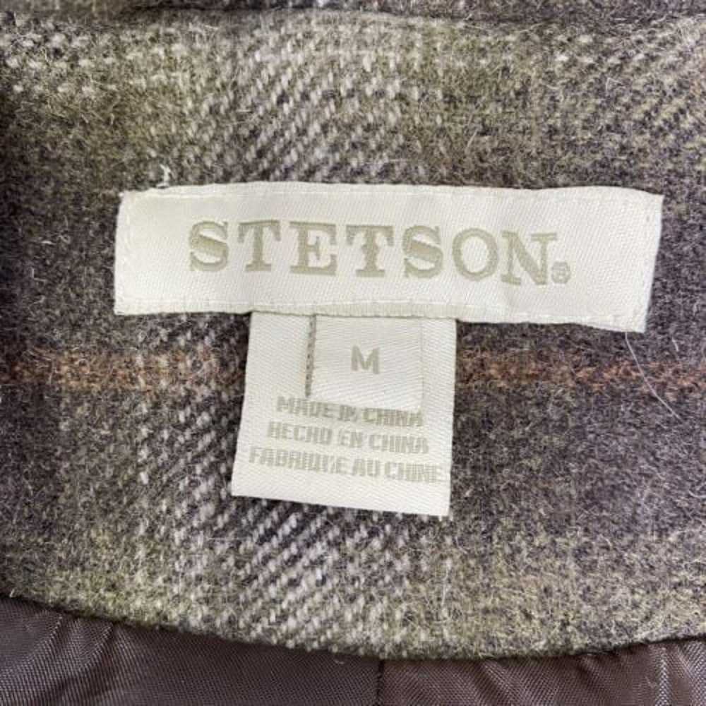 Stetson Women's Medium Green Tan Wool Nylon Blend… - image 3