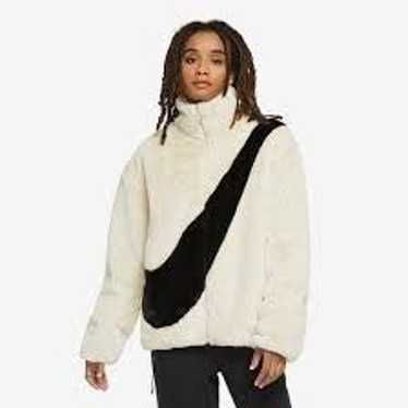 Nike Faux Fur Zip Up Jacket