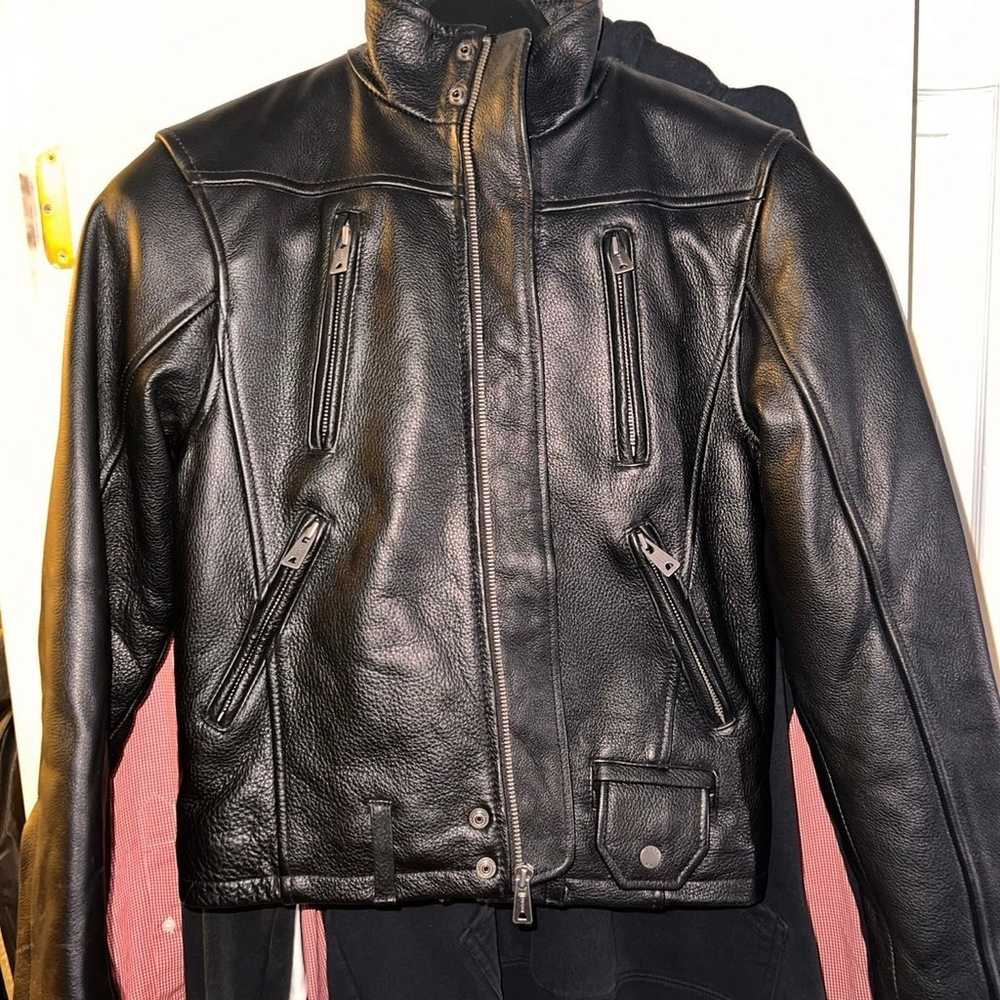 DKNY Vintage Ladies Leather Jacket - image 1