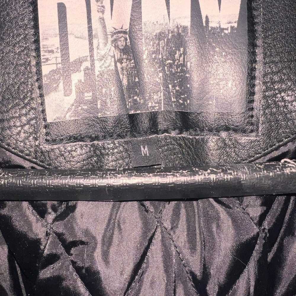 DKNY Vintage Ladies Leather Jacket - image 4