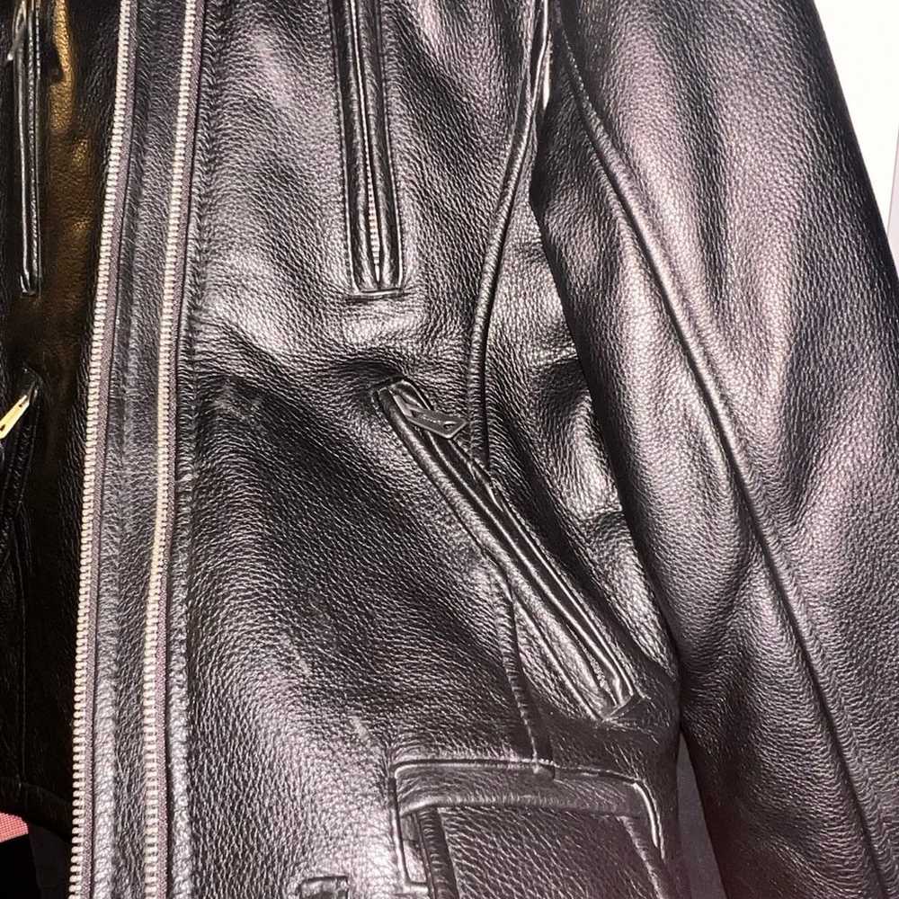 DKNY Vintage Ladies Leather Jacket - image 5