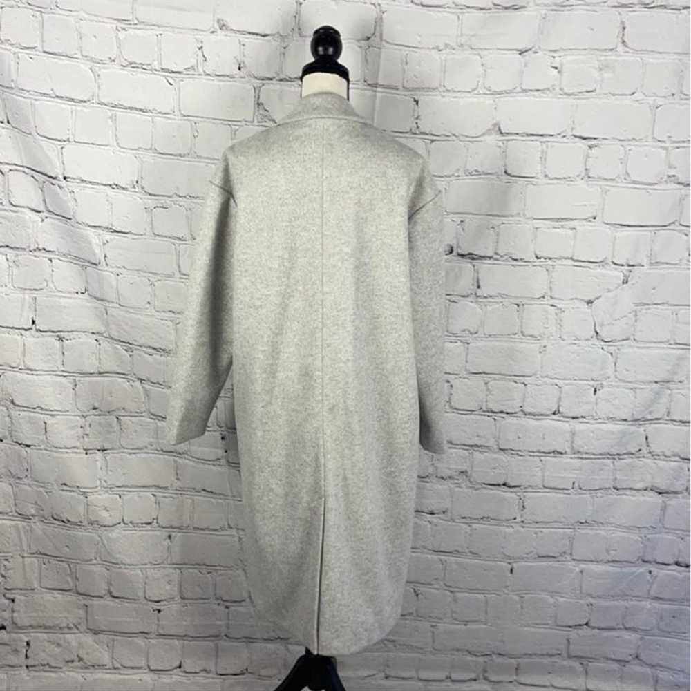 NWOT TopShop Full Length Pea Coat Jacket Sz 12 - image 6