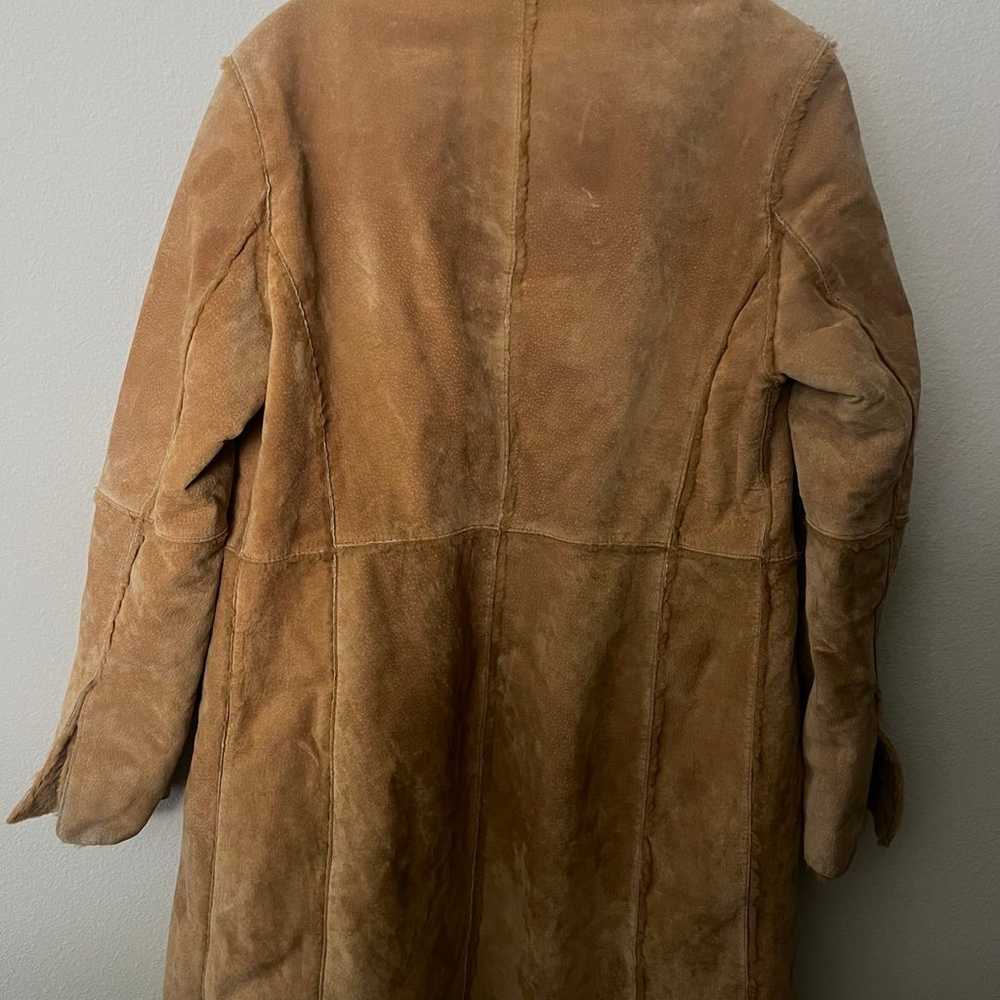 Vintage Winlit Leather and Faux Fur Coat - image 4