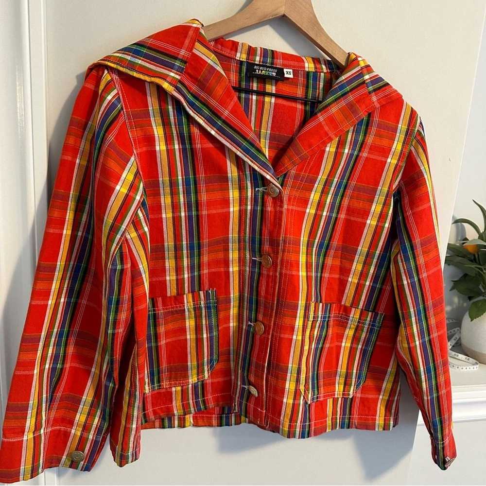 Big Bud Press Plaid Jacket Oversized XS - image 8