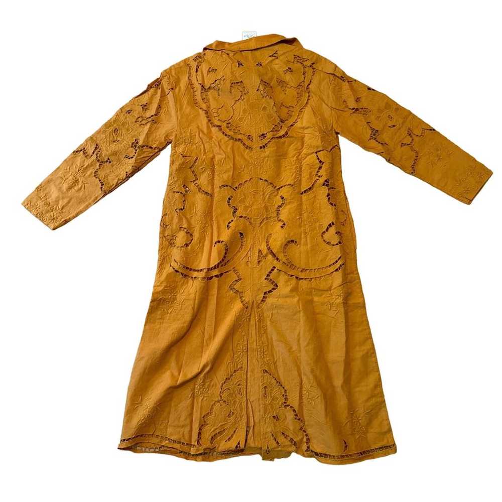 NWT Free People Susanna Duster Coat Cotton/Linen … - image 6