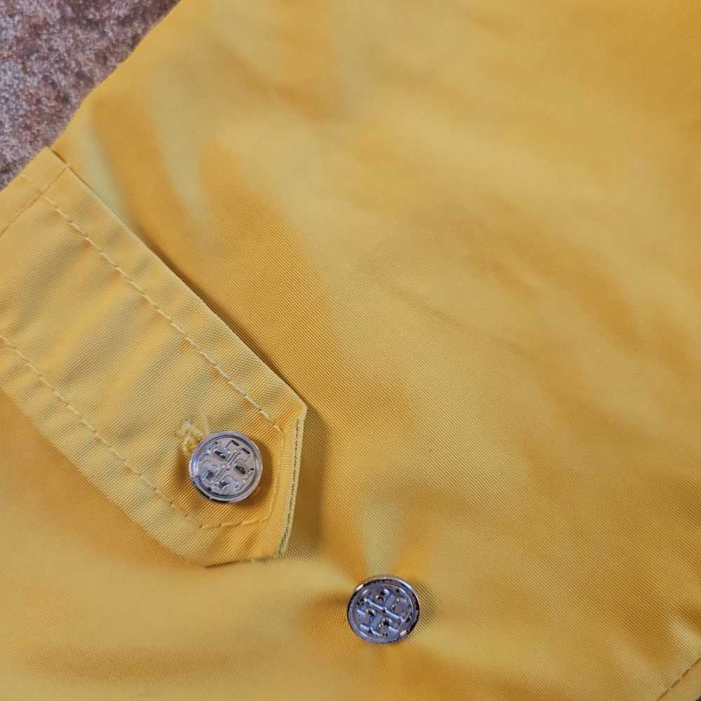Tory Burch yellow trench coat size 0 - image 10