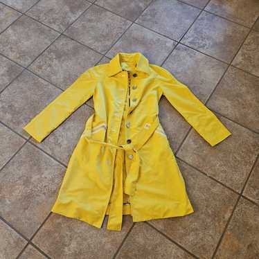 Tory Burch yellow trench coat size 0 - image 1
