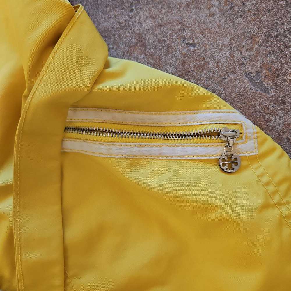 Tory Burch yellow trench coat size 0 - image 5