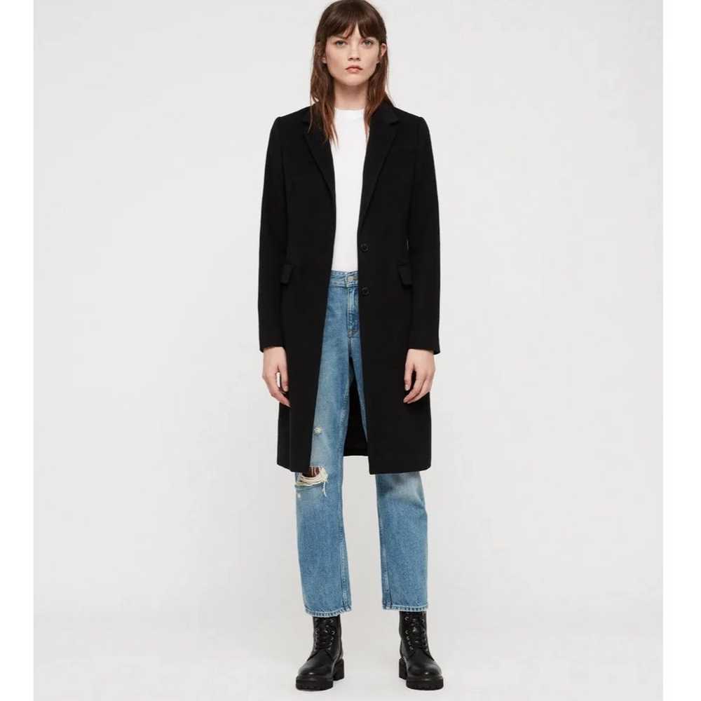 All Saints Women's Indra Wool Coat - image 1