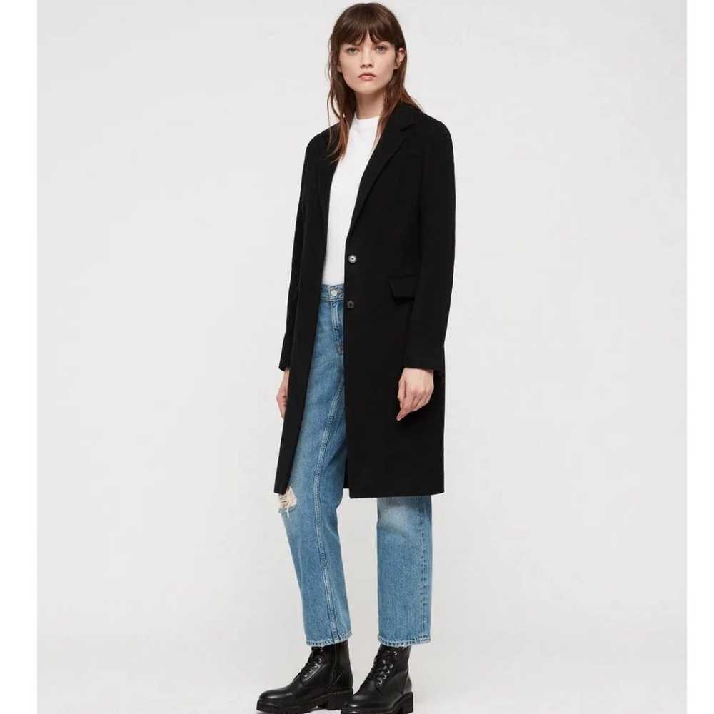 All Saints Women's Indra Wool Coat - image 2