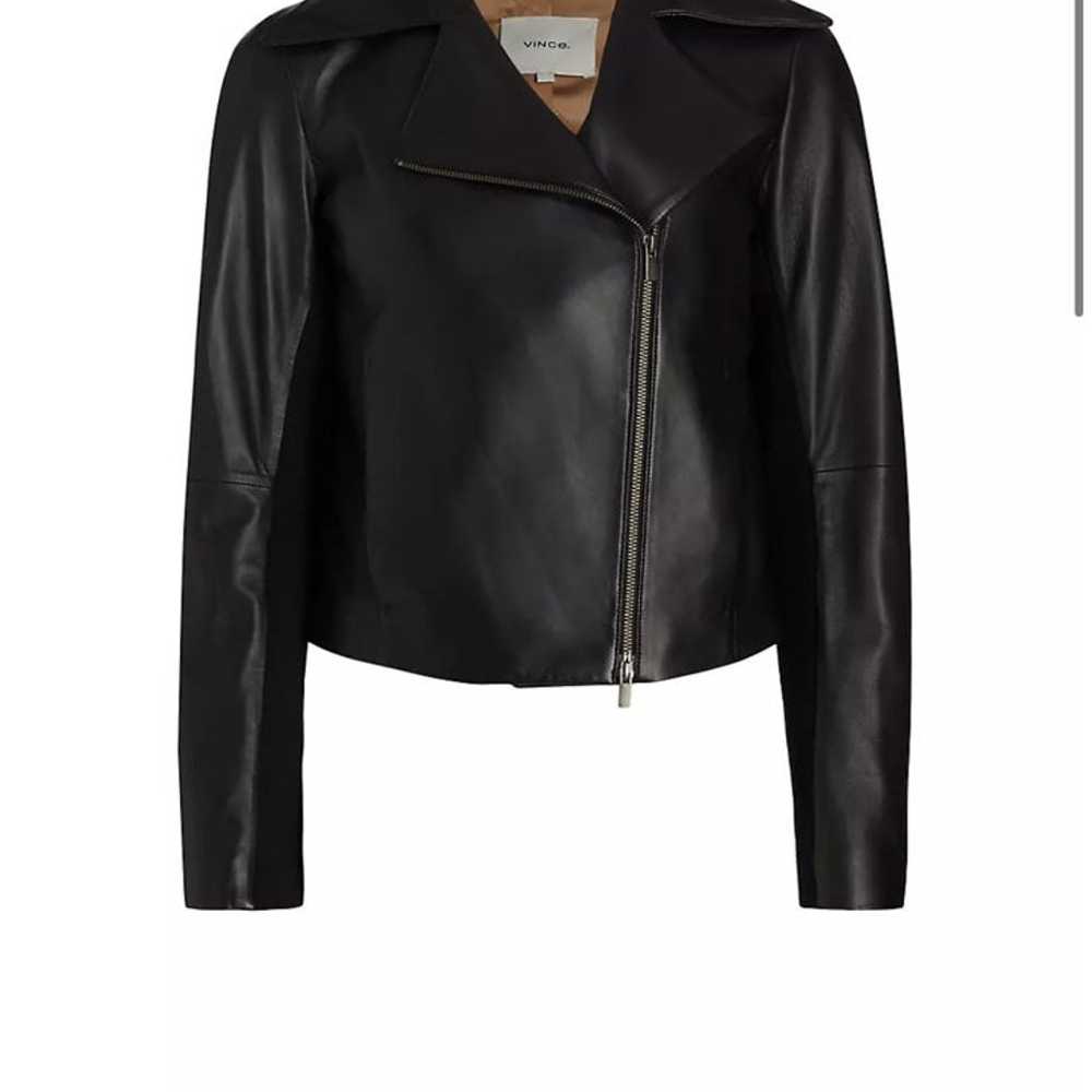 Vince Leather Jacket - image 1