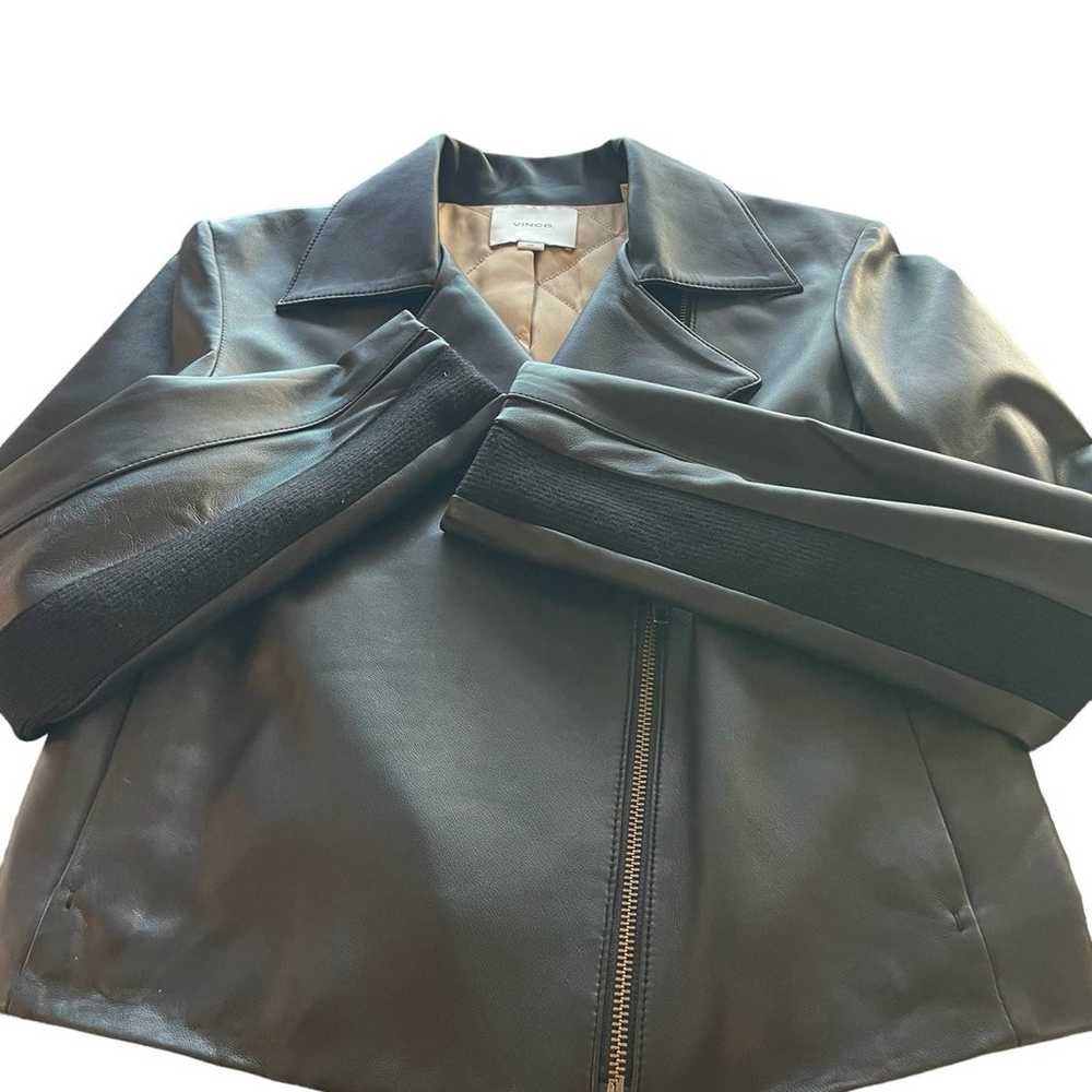 Vince Leather Jacket - image 7