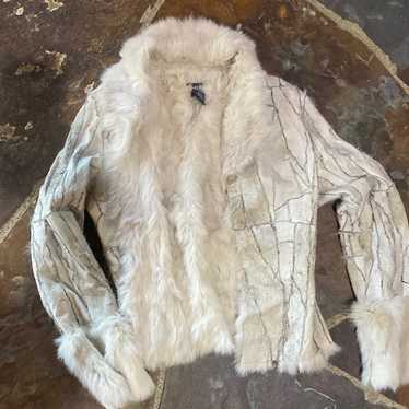 Jacket Bebe real fur Small - image 1