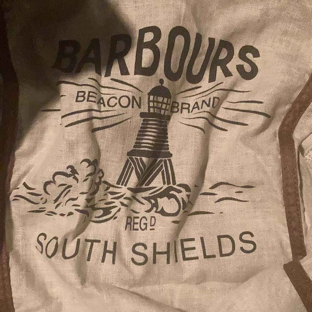 Barbour ◦ brown south shields duralinen waxed jac… - image 2