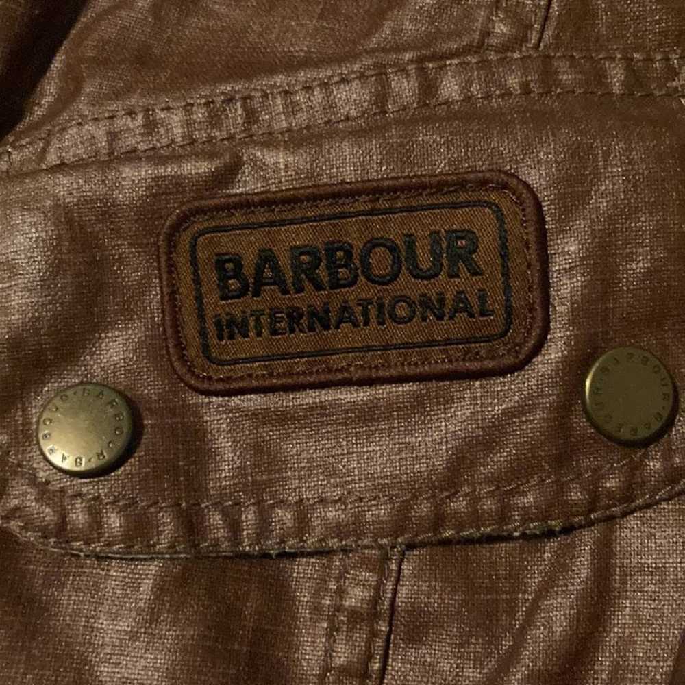 Barbour ◦ brown south shields duralinen waxed jac… - image 6