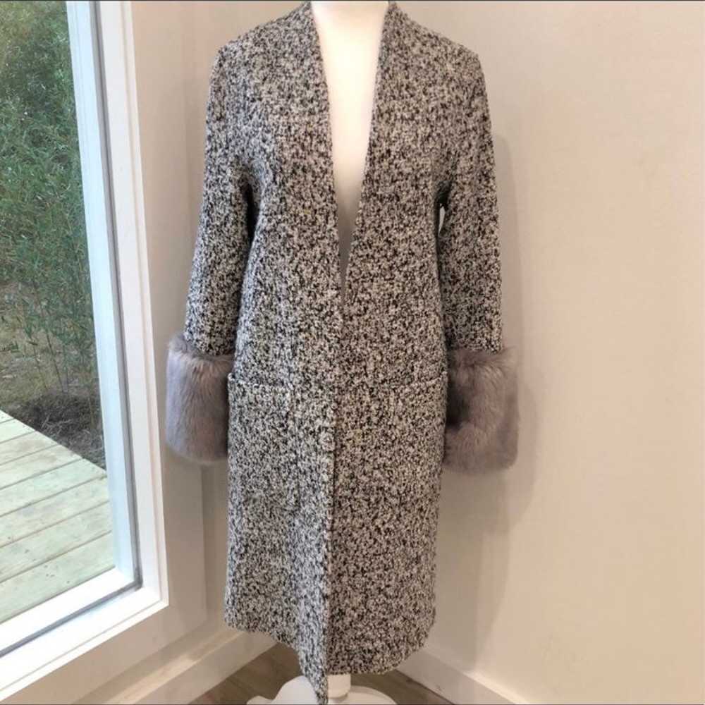 Helene Berman x Anthropologie Tweed Coat - image 1