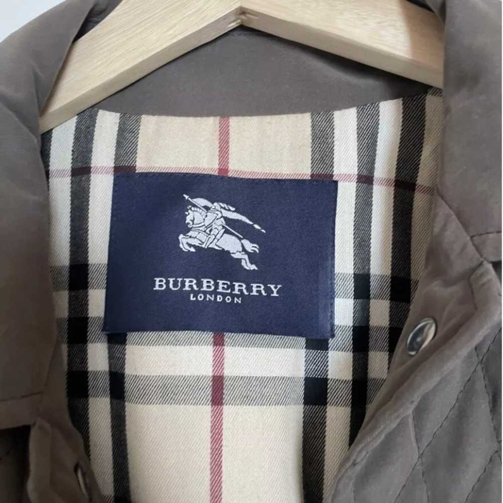 Burberry brown jacket size 38 - image 2