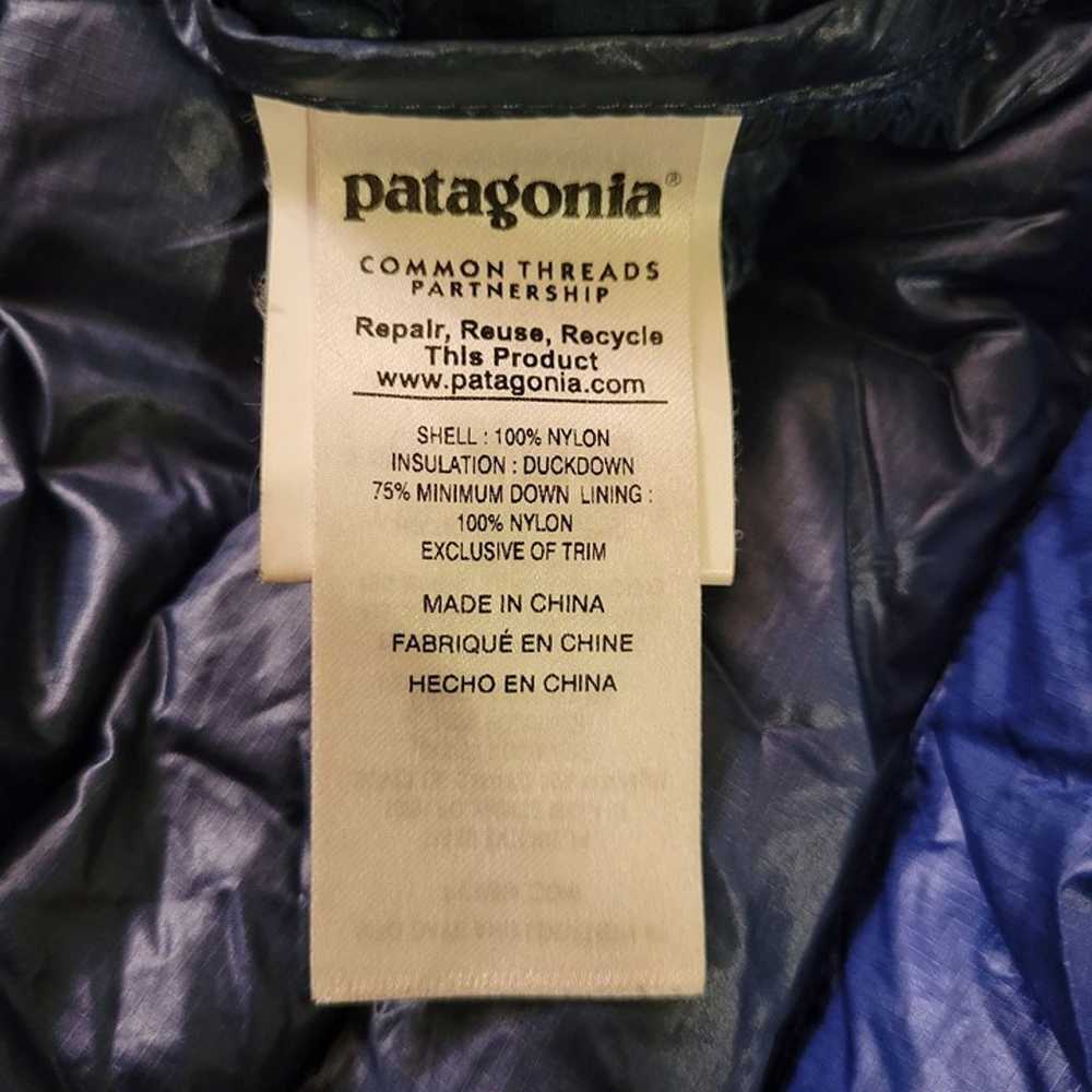 Patagonia FIONA Ultralight Parka Viking Blue Hood… - image 7