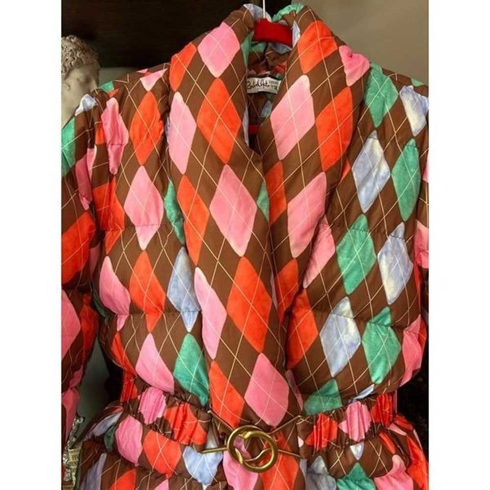 Rachel Antonoff Toni Belted Puffer Multicolor Wom… - image 8